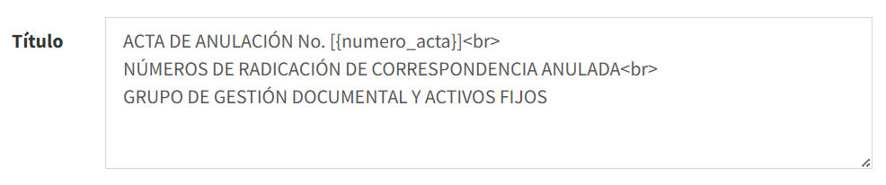 anulacion!