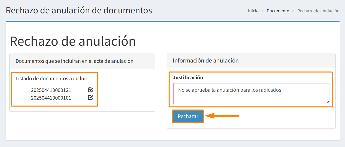 anulacion!