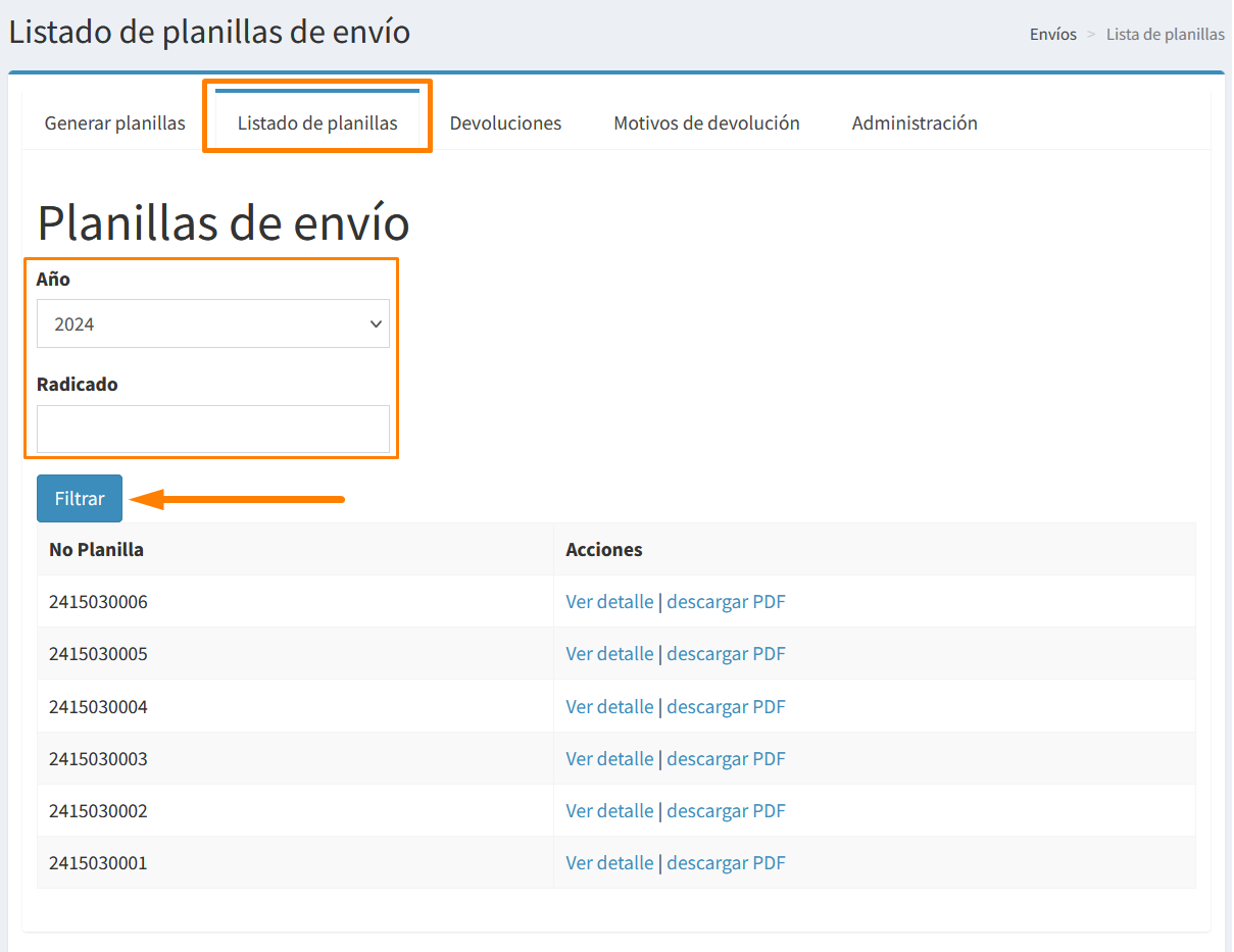 envios!