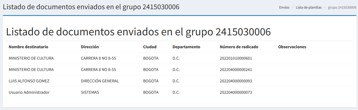 envios!